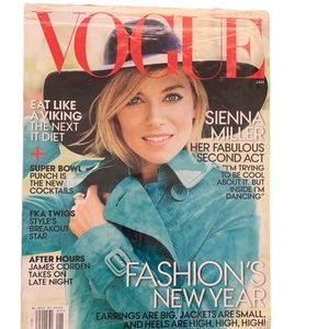 Vogue Magazine Sienna Miller